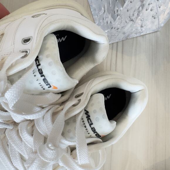 K-SWISS SI-18 ULTRASHOT X MCLAREN F1 TEAM White Womens Athletic Shoes Size 7.5 - Picture 8 of 10